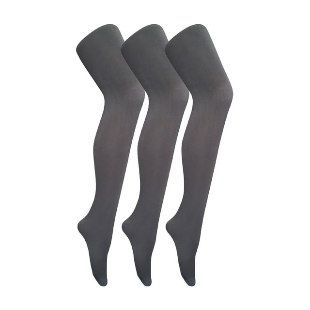 Lot de 3 Paires Collants Opaques Colorés pour Femmes 80 Deniers / Sock Snob / Collants Unis à Blocs de Couleur