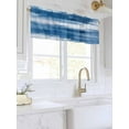 thumbnail image 3 of Valances for Windows Abstract Mottled Texture Rod Pocket Cafe Window Treatments Valance Curtains for Kitchen Bathroom Laundry Basement Windows 42"x12", 3 of 9