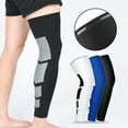 thumbnail image 2 of CAROOTU Manchons de Jambe pour Hommes Femmes Jeunes Compression Genou Long Protection pour Entraînement Course, 2 of 6