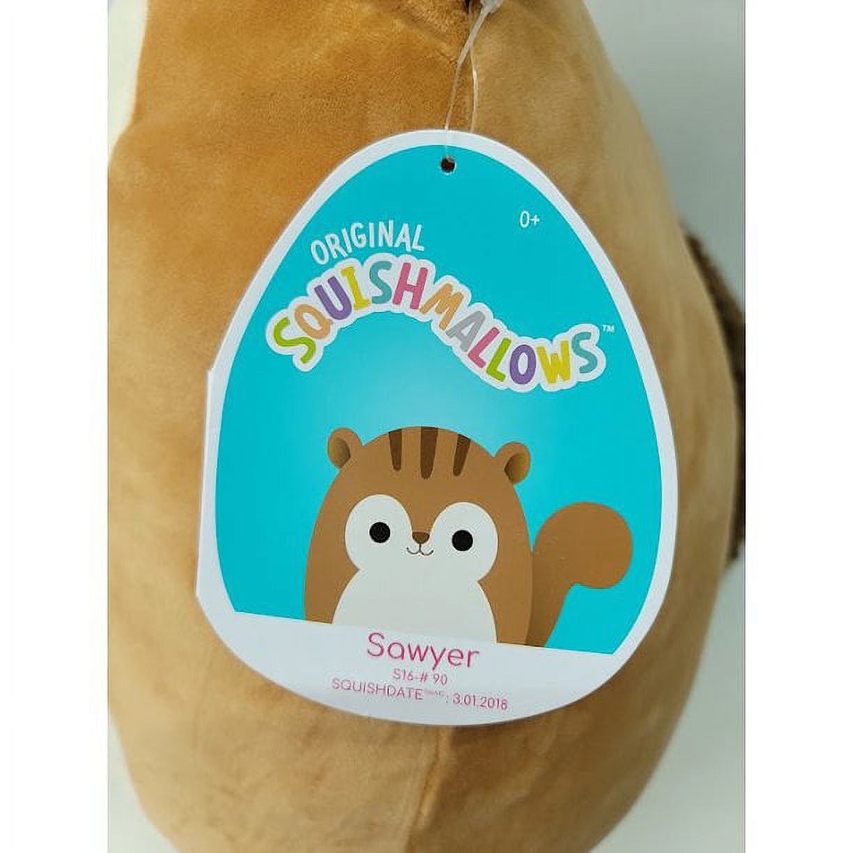 Sawyer the cheap squirrel squishmallow