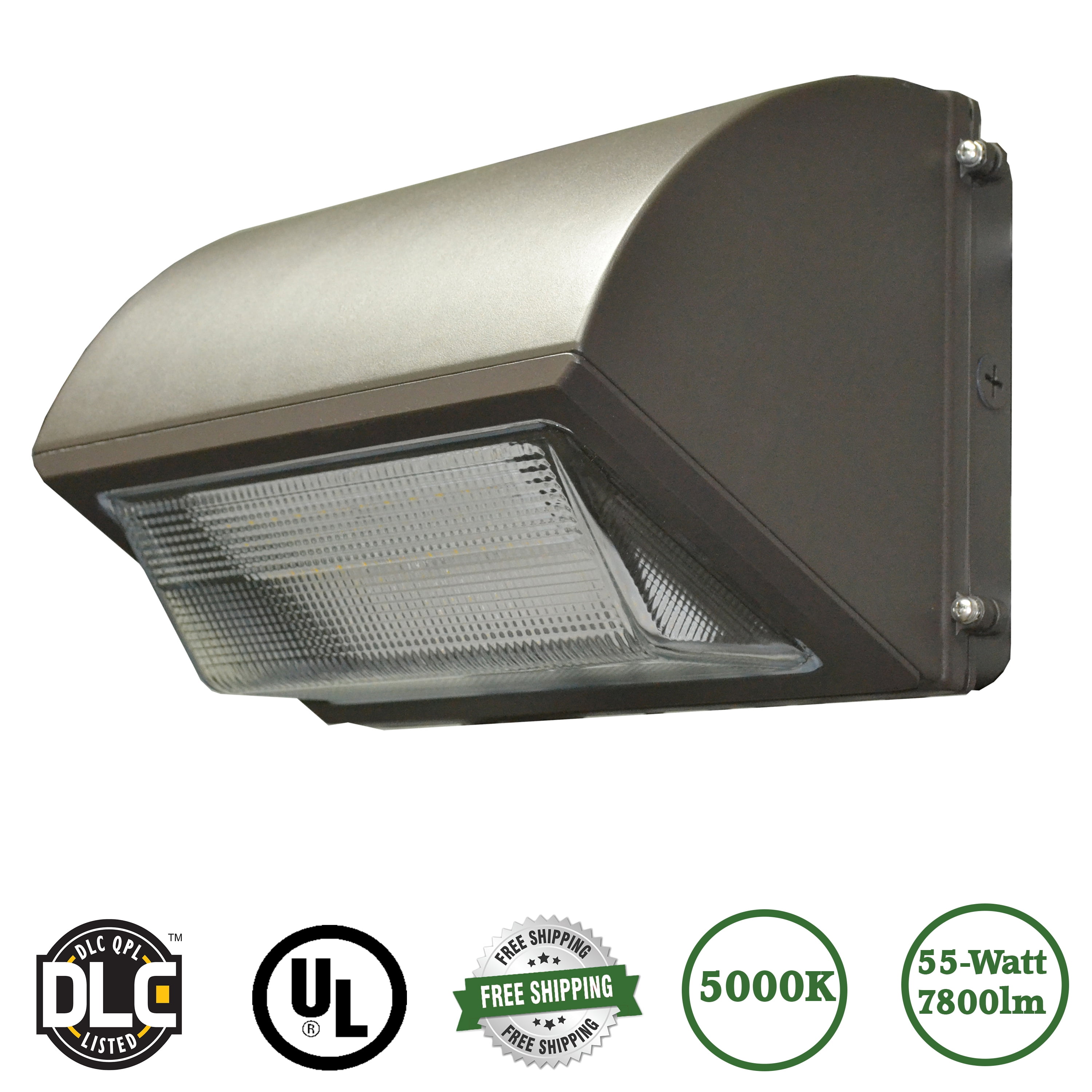 LED Trail Sun River 55Watt LED Wall Pack Light 5000 LED Trail Sun River 55Watt LED Wall Pack Light 5000