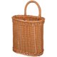 thumbnail image 1 of Cesta colgante de pared tejida de plástico, contenedor funcional, cubo hecho a mano, cesta para ajos, organizador de verduras para cocina y baño., 1 of 7