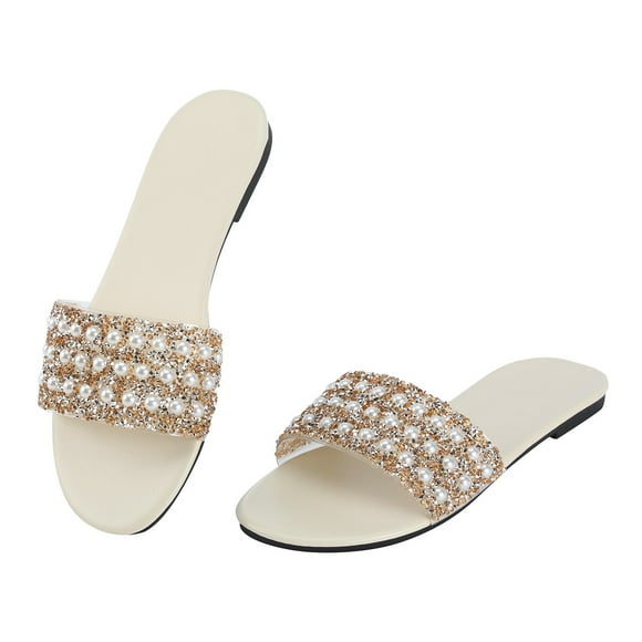 Women's Sandals Female Sandal Adult Womens Shoes Jelly Sandals for Women Hot Sandals Women Teen Slippers for Girls Beach Sandals Girls Womens Beach Sandals Size 5 White 6.5