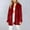 Red, variant on iTNHFP Blazer Coats for Female Sleeves Long Lapel Plein Corduroy Jacket Stylish Leather Lauschig Coats for Women Skater Spring with Studs Windproof Short