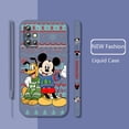 thumbnail image 3 of Minnie Funda De Teléfono Compatible Con IPhone 11 12 Pro Max Square De Silicona Líquida Con Cordón Color Caramelo, 3 of 4