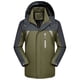 thumbnail image 4 of Chaqueta de otoño e invierno a prueba de viento, impermeable, traje de esquí con forro polar, chaqueta reflectante gruesa, traje de montañismo, 4 of 6