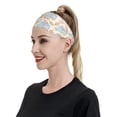 thumbnail image 6 of Yiaed Icecream Truck Print Sports Headbands,Moisture Wicking Workout Headband, Sweatband Headbands for Running,Cycling for Women and Men, 6 of 8