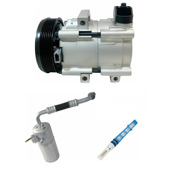 RYC New Automotive Air Conditioning Compressor and Clutch Kit KT AE79N (Fits Ford F-150 4.2L 1998)