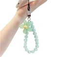 thumbnail image 2 of LYMAYTER Lanière de Poignet pour Femmes - Couleur Bonbon, Perles de Fleurs, 2 of 7