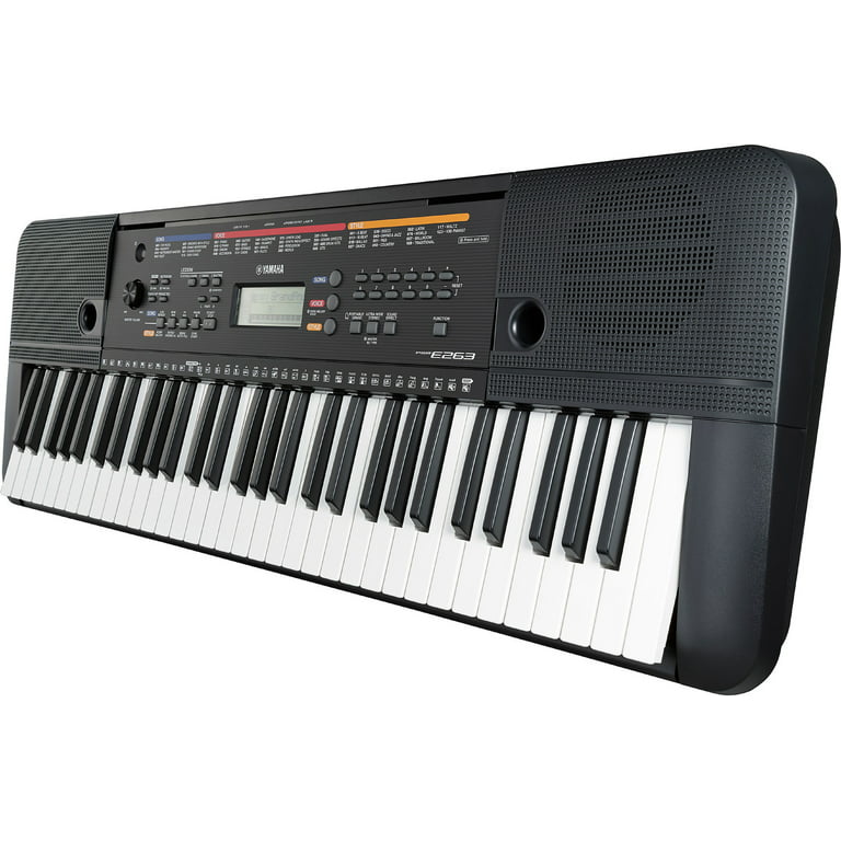 Yamaha PSR-E263 PKS 61-Key Premium Keyboard Pack with Stand