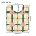 thumbnail image 5 of Yayeee Bath Rug for Bathroom Floor Non Slip Rectangle Fluffy Soft Absorbent Mat, 16"x24", Retro Green Stars, 5 of 7