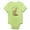 Kiwi, variant on CafePress - Grandma's Little Peanut Infant Bodysuit - Baby Light Bodysuit, Size Newborn - 24 Months