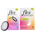 thumbnail image 1 of Bundle FLEX de bambú Bundle FLEX, 50 unidades, más discos menstruales flexibles, 12 unidades, 1 of 6