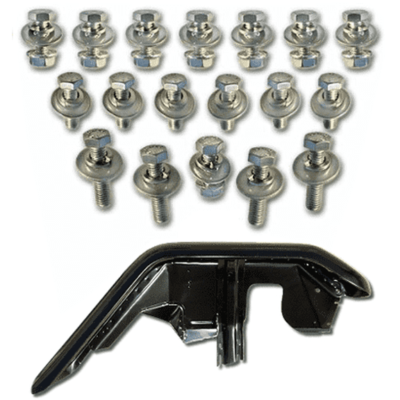 REPRODUCTION FRONT RIGHT STEEL FENDER w/ Free SST Bolt Kit