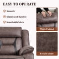 thumbnail image 7 of Bonzy Home Recliner Sofa Set, Manual Reclining Loveseat and 3-Seat Couch for Living Room Use, 7 of 7