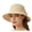Beige, variant on Beach Hats for Women Sun Straw Hat Wide Brim UPF 50+ UV Sun Protection Sun Hat Foldable Floppy Sun Hat