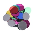 thumbnail image 4 of Tachiuwa 85x 20mm Flat Round Loose Sequins DIY Dress Accessories ation Hairpins Decorative Patches for Sewing Wedding Clothing Men Multicolor, 4 of 10