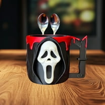 Highland Cow Ice Pint Holder, Ice Cream Pint Holder, Cute Animal Ice Cream Cooler Container Leak-proof Popsicle Comfortable Beer Can Cup, Gift for Highland Cow Lovers (Dark Brown)