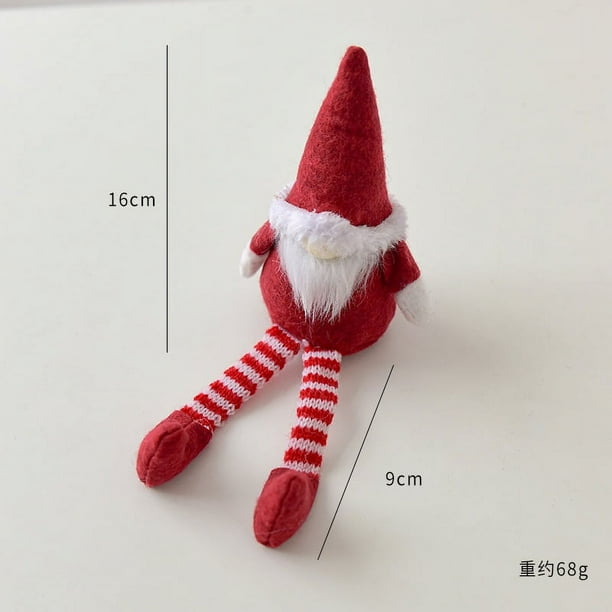 KG Navidad estilo caliente venta al por mayor nuevo diseño Adornos De Navidad 27 cm tejido gnomos sin rostro decoraciones navideñas muñeco elfo De Navidad