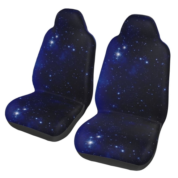 KAKALAD Night Sky Cosmos 01 Car Accessories Seat Covers Set Vehicle Seat Covers Universal Front Seats Protector 2 Pcs