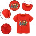thumbnail image 4 of LYMAYTER Baby Toddler Boys Short-Sleeve T-Shirt Kids Summer 100% Organic Cotton Tees Shirt Top for 2-8 Years Old, 4 of 10