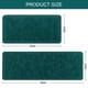 thumbnail image 4 of Alfombra Benron Fluffy Runner 61 x 122 cm, lavable, verde azulado, 4 of 6