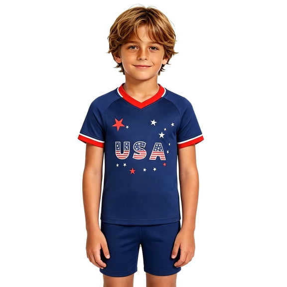 Unisex Kids Football Girls Football Shirts Boy Football Outfits Little Athlete 2 14 Years Clothes