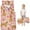 Golden Retriever, variant on Dogs with Flowers Toddler Nap Mats for Kids Preschool,Sleeping Mat Bag or Kids,Toddler Sleeping Bag,Toddler Nap Mat or Daycare