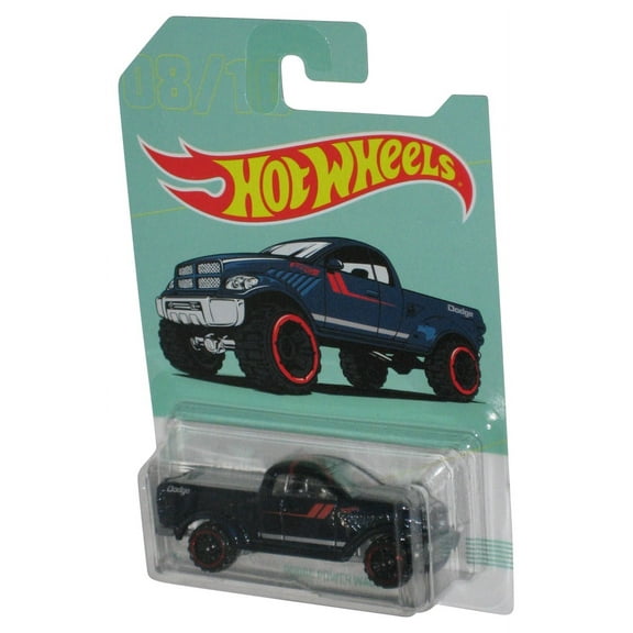 Hot Wheels (2017) Dodge Power Wagon Dark Blue Toy Truck #8/10