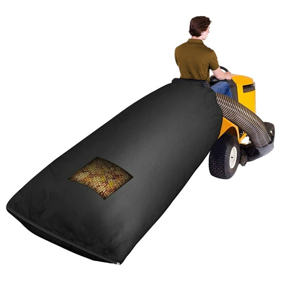 lixuesong Leaf Bag Large Capacity Mower Grass Waste Catcher