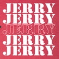 thumbnail image 6 of Wild Bobby Jerry Springer 90's TV Talk Show Host Jerry Jerry Chant Famous People Tri-Blend Racerback Tank Top, Vintage Red, Small, 6 of 6