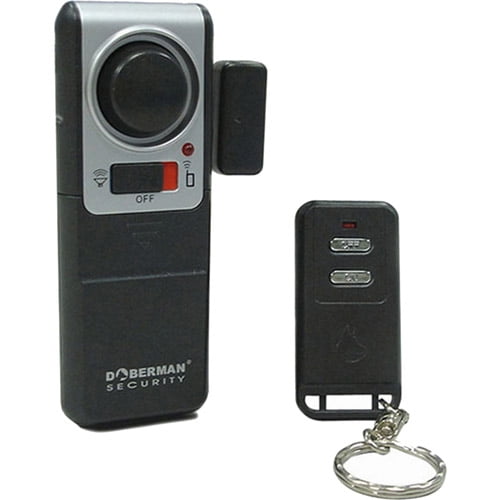 wireless door alarm with remote