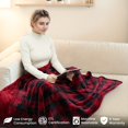 thumbnail image 3 of OldPAPA 50" x 60" Heated Blanket,Electric Blanket Throw,Double-Layer Flannel Heated Blanket with 4 Heating Settings,4 Hours Auto Off,5 Years Warranty,ETL Certified,Machine Washable, 3 of 9