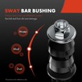 thumbnail image 5 of A-Premium Front Sway Bar Link Compatible with Mazda B2200 B2600 1987-1993 MPV 1989-1998 2.2L 2.6L 3.0L 2-PC Set, 5 of 9