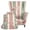Vintage Rose Stripe, variant on Glofpot Stretch Wingback Chair Slipcover Removable Anti‑Dirt Furniture Protector Red Vintage Winter Village Sleigh Reindeer Cabin Christmas Toile For Wingback Chair
