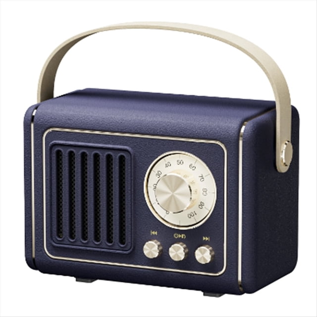 Mini Altavoz Portátil Bluetooth Retro con Conectividad Inalámbrica, Graves Potentes y Audio Nítido de Alta Fidelidad.