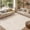 Beige, variant on UERMEI 5'x7' Area Rugs for Living Room, Washable Rugs Boho Moroccan Area Rug Soft Neutral Geometric Bohemian Carpet Distressed Indoor Rug for Bedroom Dining Room Office Foldable Nonslip Rug, Brown