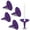 Purple, variant on FCMSHAMD Candlelight Accessory Reusable Plastic Candle Holders for Candlesticks - 50 Pcs. Candle Protector for Church Vigils, Memorial Candles, Congregational Candles, & Christmas Eve Candles