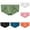 Green, variant on Men Fashion Briefs Bikini Underwear Casual Low Waist Quick Dry Underpants Solid Comfy Beach Bulge Pouch Panties 2025