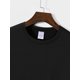 thumbnail image 4 of Men's Casual Short-Sleeve T-Shirt with "Chillin' with My Peeps" Lettering & Bunny Graphic - Lightweight Summer Tee for Casual Attire, Regular Fit, 4 of 7