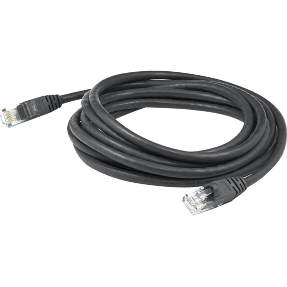 Addon - Patch Cable - Rj-45 (m) To Rj-45 (m) - 5 Ft - Utp - Cat 6 - Booted - Black