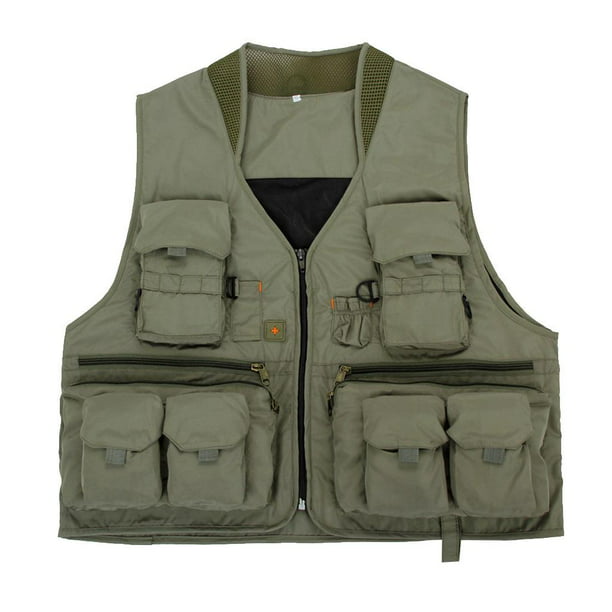 Lipstore Multi Pockets Breathable Fly Fishing Hunting Mesh Vest Size Large Xl & Xxl Other