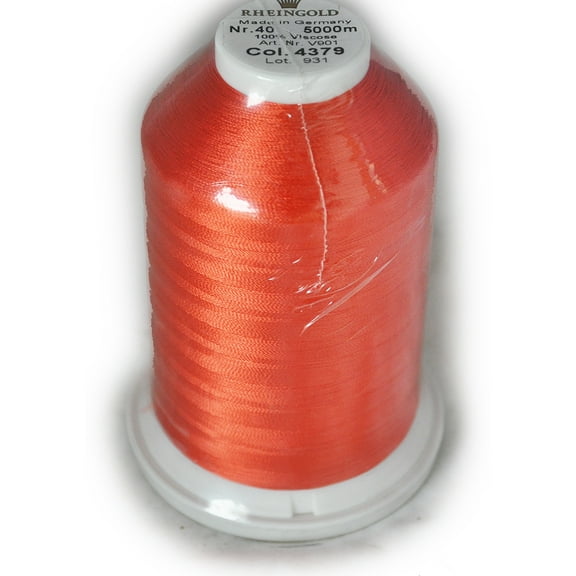 Maderia Thread Rayon 4379 Orange 901404379