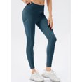 thumbnail image 2 of Leggings deportivos para mujer con ropa deportiva ajustada de bolsillo para correr yoga, 2 of 8