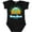 AB-Black, variant on Summer Enjoy the Sunshine Venice Beach California in Blue Boys or Girls Baby Bodysuit