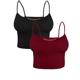 thumbnail image 1 of Set De 2 Tops Mujer Unitalla Blusa Casual Elegante Crop Top Camiseta, 1 of 5