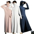 thumbnail image 3 of Women's Full Body Hood Sun Shirt Summer Long Sun Protection Jacket Cycling Uv Protection Ice Silk Breathable Hoodie + Lenses Below the Knee L XL, 3 of 10