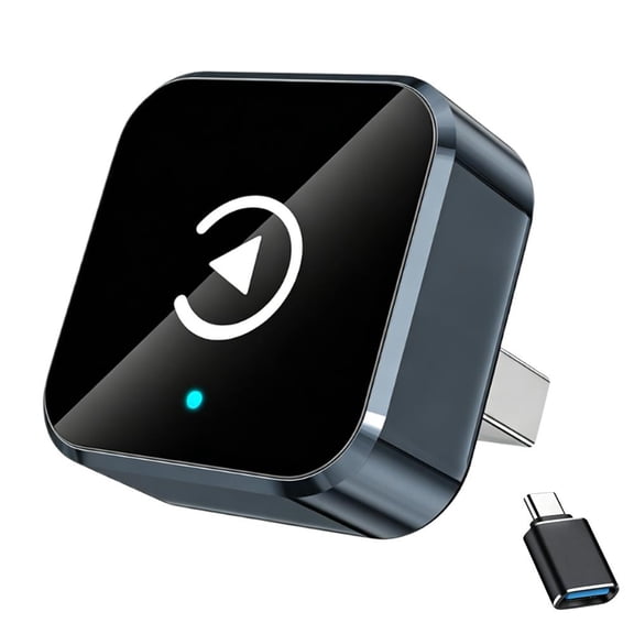 2026 Upgraded Wireless Adapter, Fast Auto-Connect 5GHz WiFi Dongle, Mini Plug & Play for /Android Auto