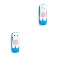 thumbnail image 4 of Maytalsory Canvas Cat Pattern Students Papeterie Cat Pattern Students Stylo Sac à Crayons pour Fermeture à Glissière Pochette Boîte Blanche Chat 2Set, 4 of 5