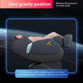 thumbnail image 4 of BestMassage Full Body Zero Gravity Electric Massage Chair,with Wireless Bluetooth Speaker,Black, 4 of 7